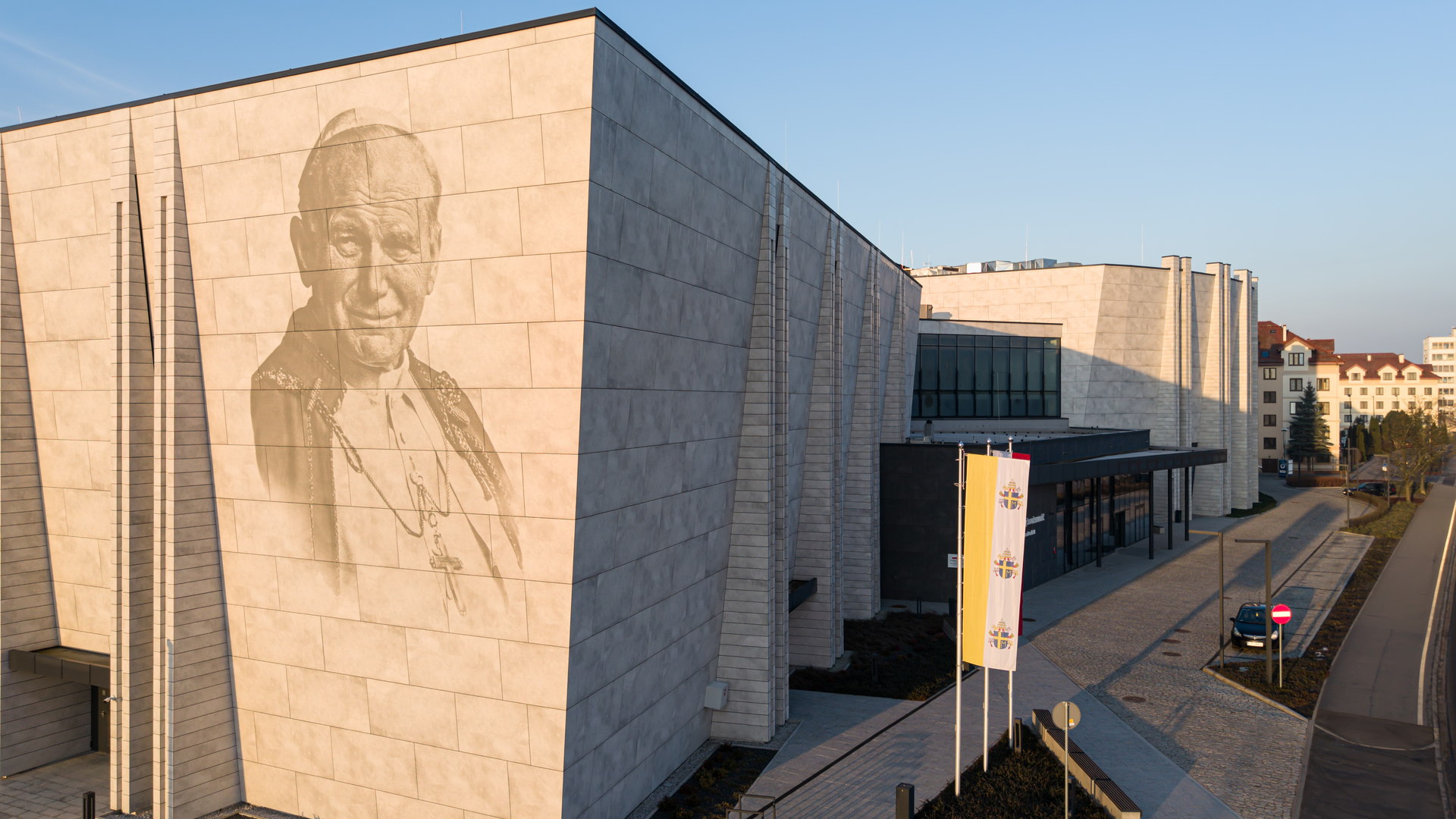 Budynek muzeum pamięć i tożsamość